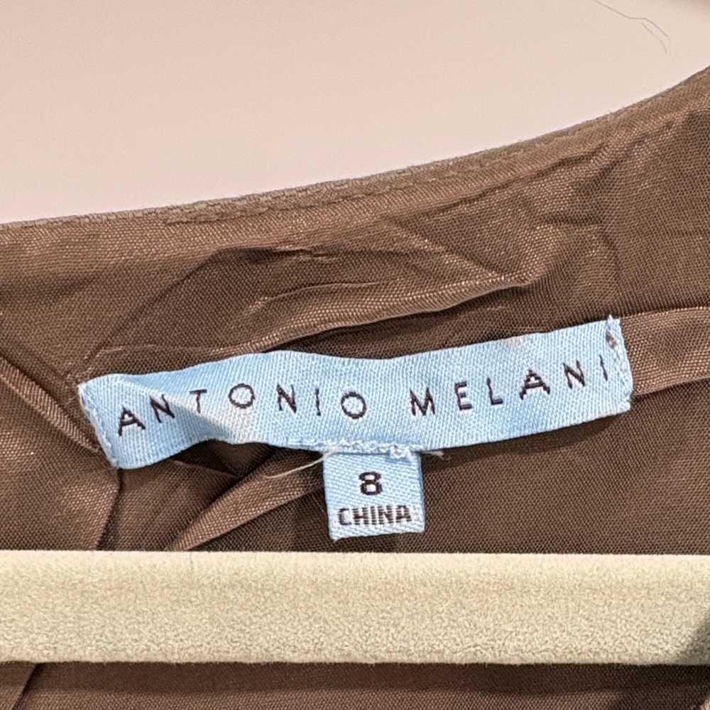 ANTONIO MELANI Olive Midi Dress - Picture 3 of 5